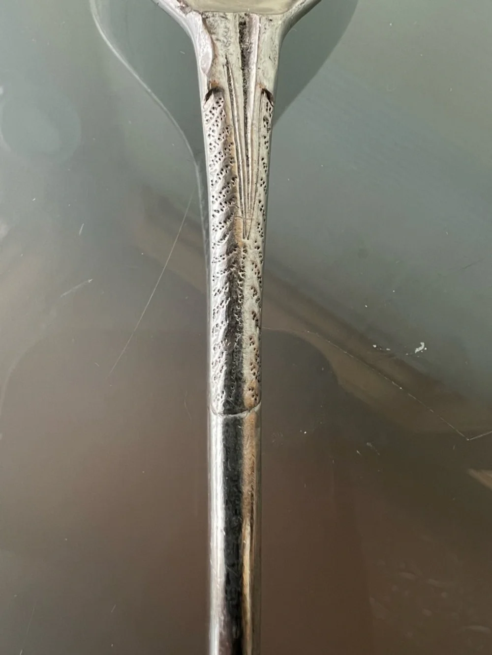 🥄Askvoll Brug Norway Pewter Spoon 7.125”